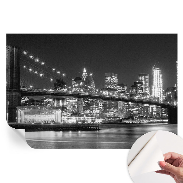 Samolepiaca tapeta do obývačky Nočná panoráma