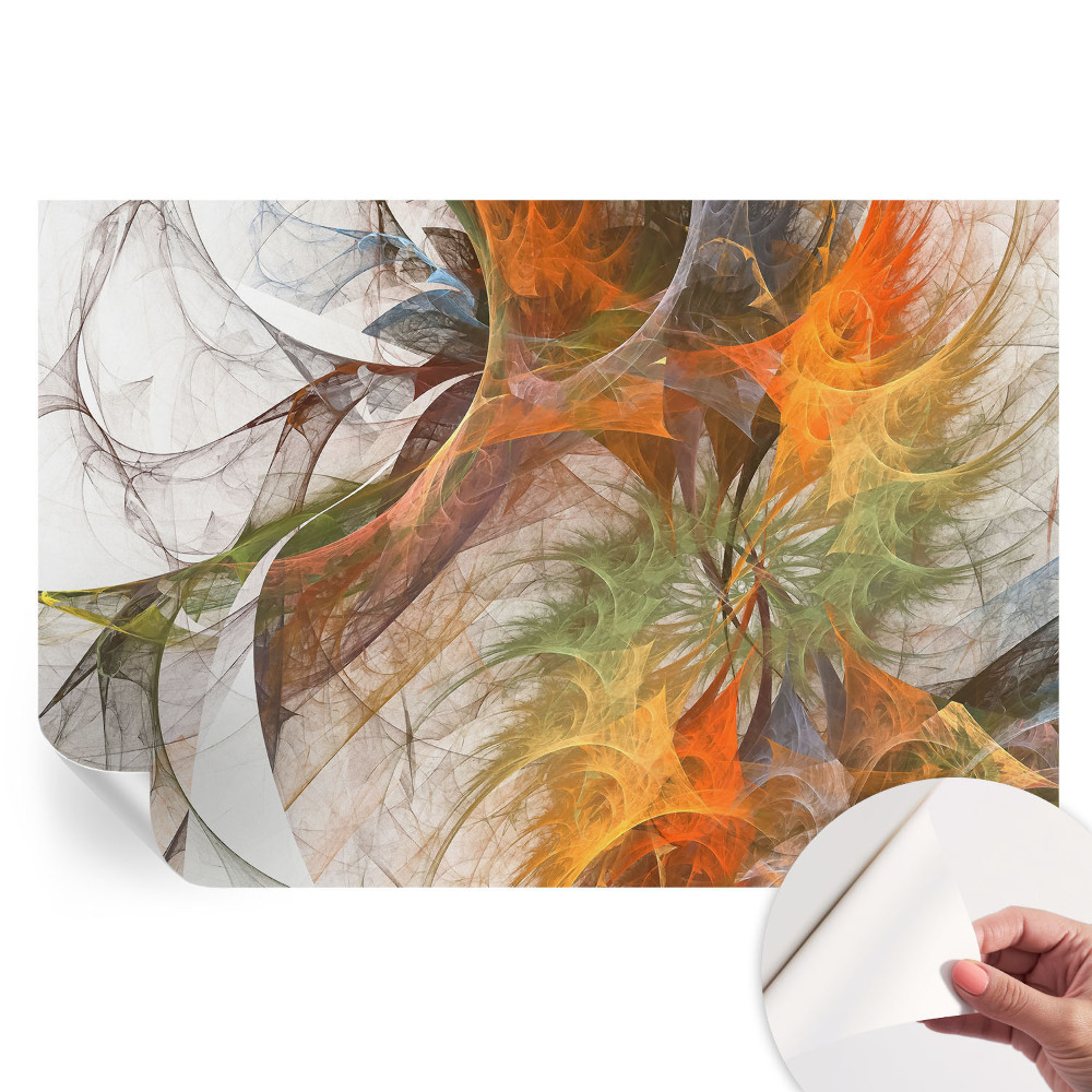 Samopriľnavá fototapeta na stenu Abstraktný kaleidoskop