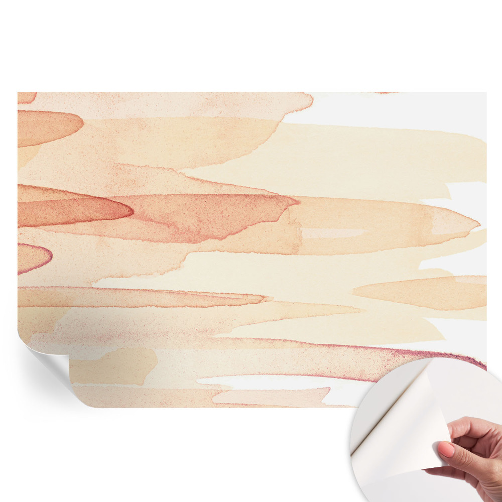 Moderná fototapeta do obývačky Pastelové ťahy