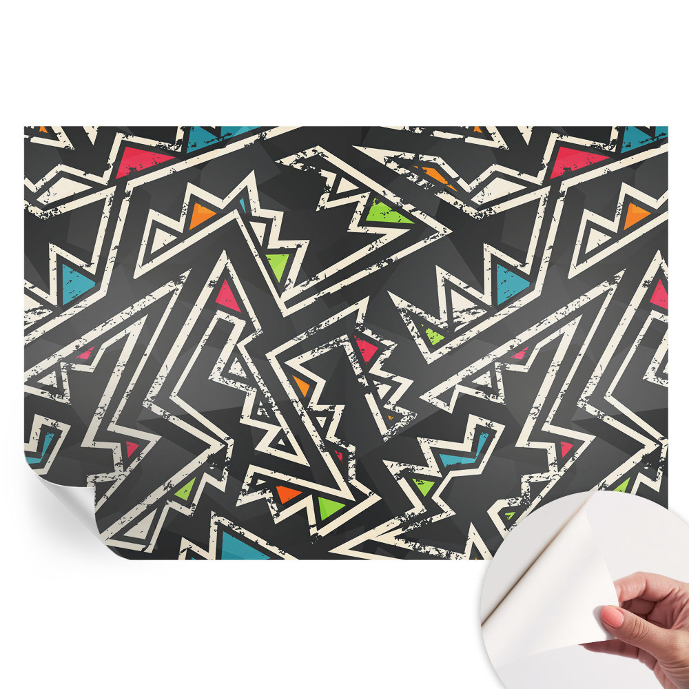 Samolepiaca nástenná maľba Energetická geometria