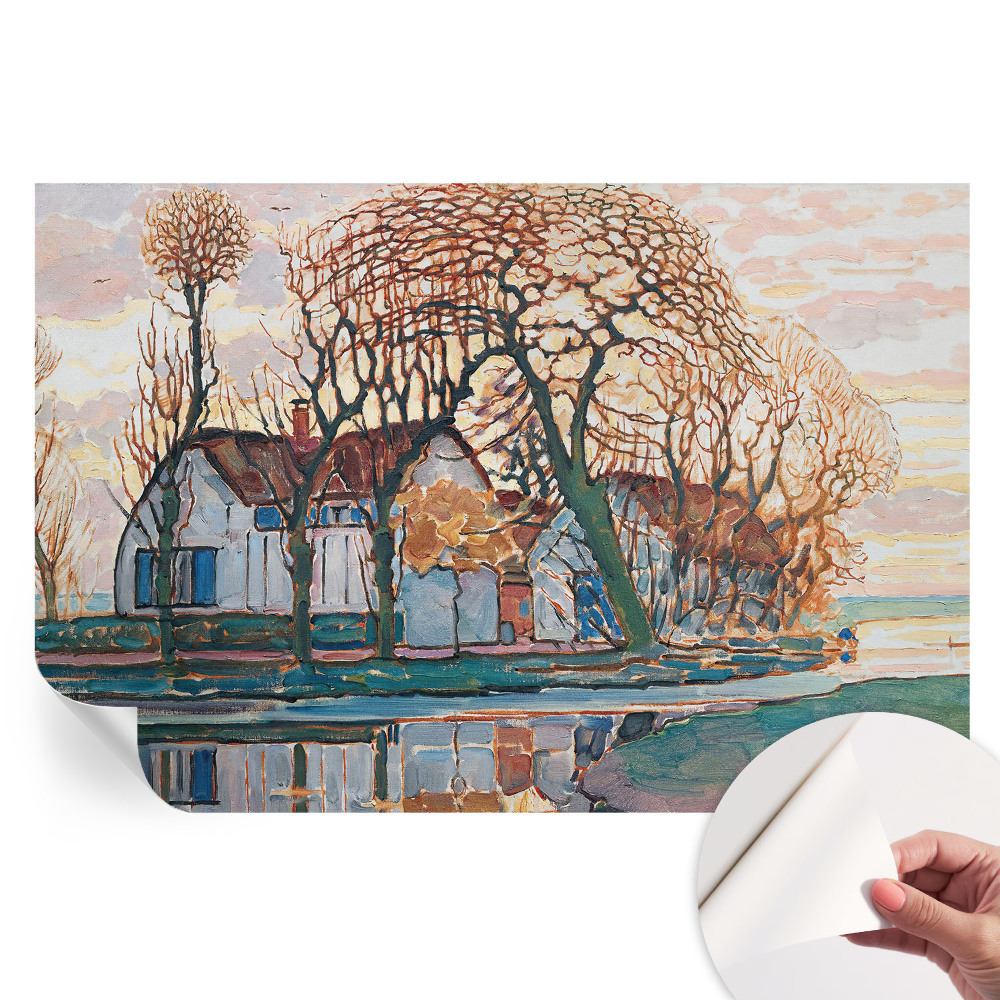 Samolepiaca fototapeta do spálne Idylická krajina