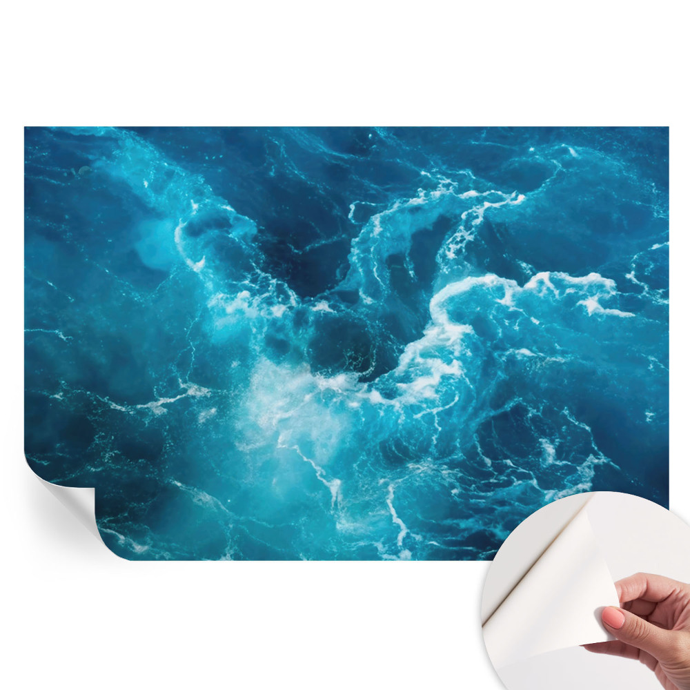 Samolepiaca tapeta do obývačky Morské víry