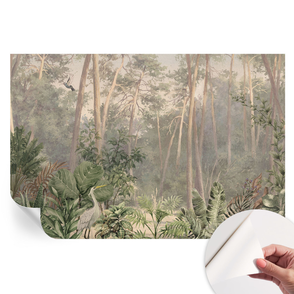 Samolepiaca tapeta do obývačky Prirodzená harmónia