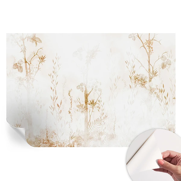 Samolepiaca nástenná maľba Botanická elegancia