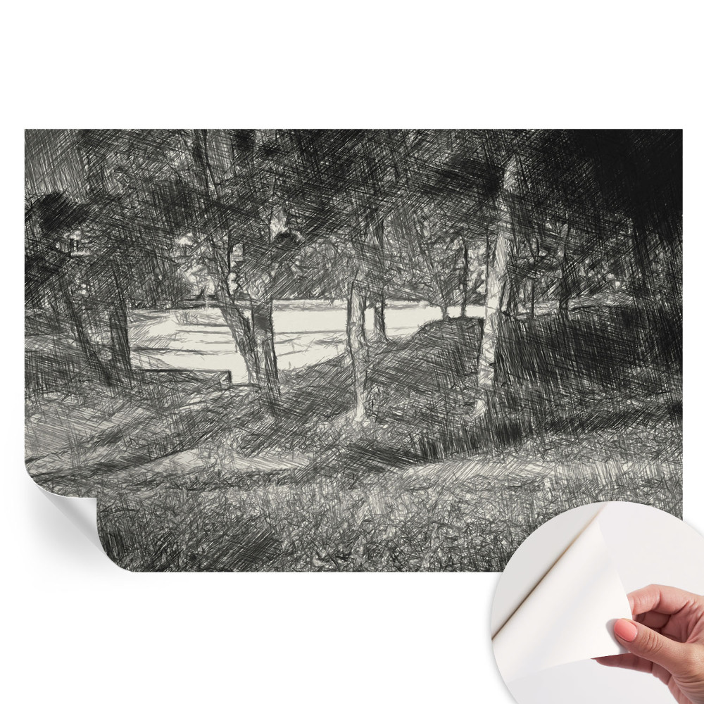Samolepiaca fotografická tapeta Pokojná krajina