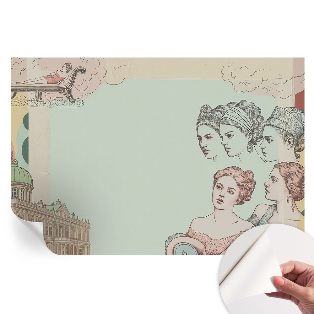 Samolepiaca fotografická tapeta Klasická koláž