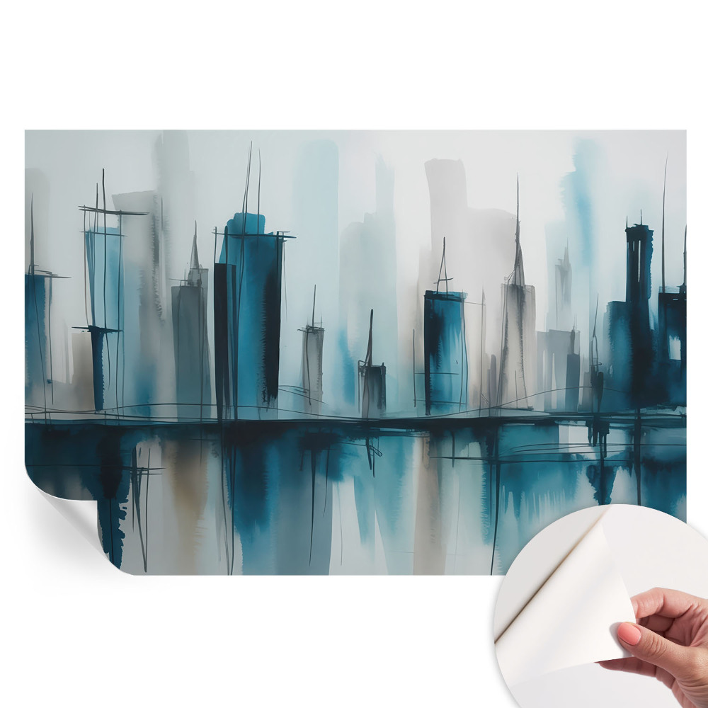 Samolepiaca tapeta do obývačky Mestské krajiny