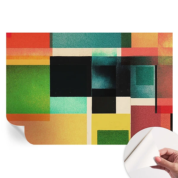 Samolepiaca fototapeta Geometrická abstrakcia do spálne