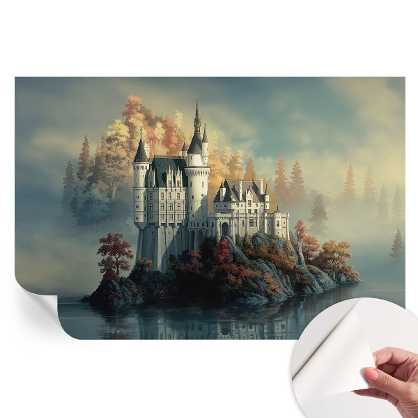 Samolepiaca tapeta do obývačky Rozprávkový hrad