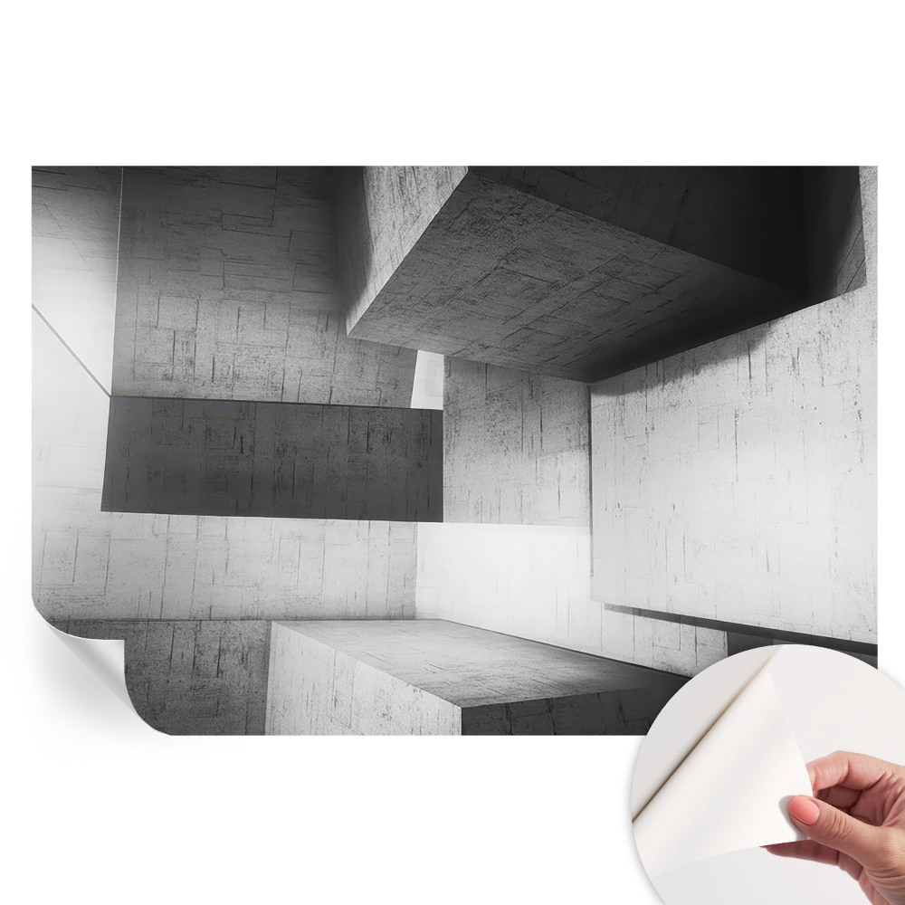 Samolepiaca fotografická tapeta Geometrické sochy