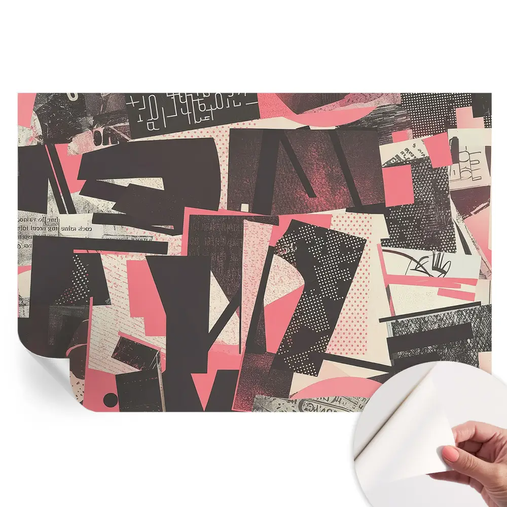 Samolepiaca fototapeta Geometrická koláž