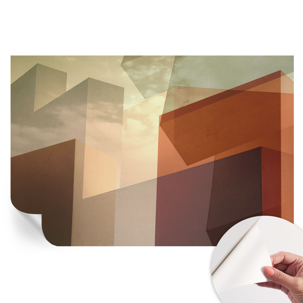 Samolepiaca fotografická tapeta Abstraktné tvary