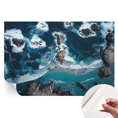 Samolepiaca fototapeta do spálne Oceánske vlny