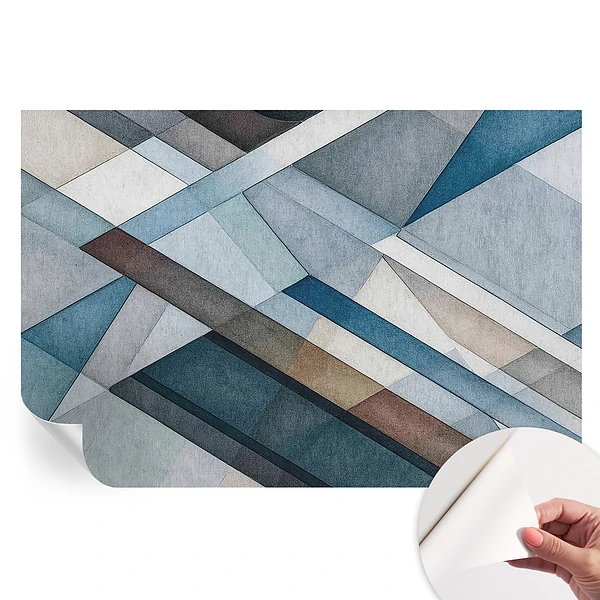 Samolepiaca fototapeta Abstraktná geometria