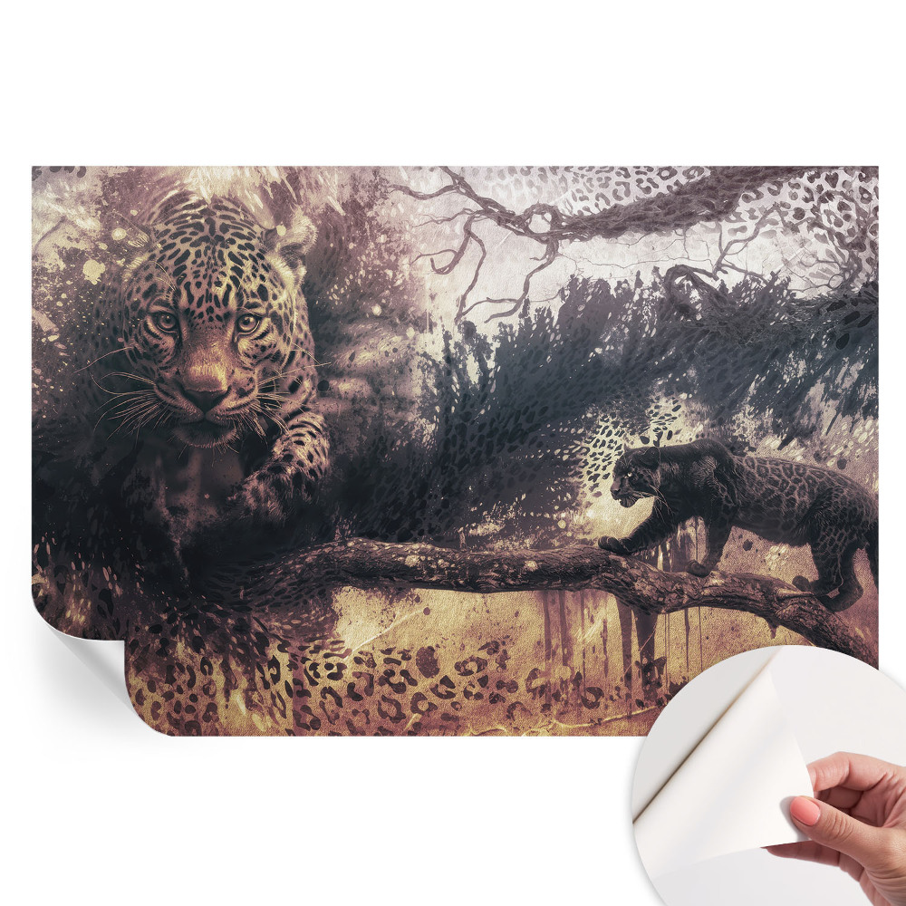 Samolepiaca fototapeta do spálne Lesná téma