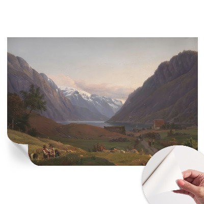 Moderná fototapeta na stenu Horská panoráma