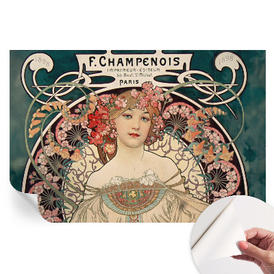 Samolepiaca fototapeta Kvetinová symetria do spálne