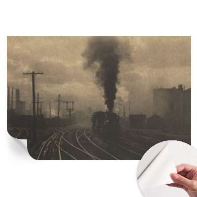 Moderná fototapeta do obývačky Priemyselná krajina
