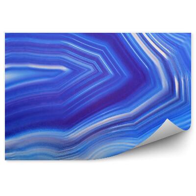 Fototapeta Modrý achát priblížená textúra