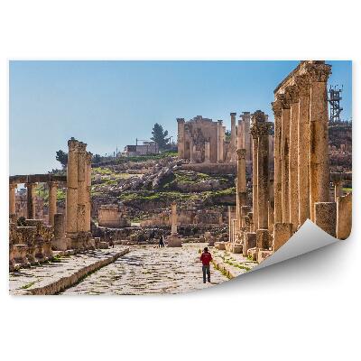 Fototapeta na stenu Ruševine starodavnega rimskega mesta arhitektura