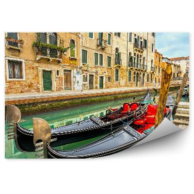 Fototapeta Gondoly Kanál Benátky Architektúra