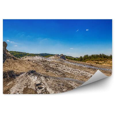 Fototapeta na stenu Krajina sopky stromy