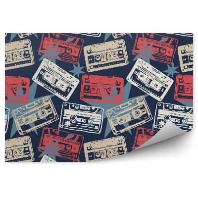 Fototapeta na stenu Farebné staré kazety 