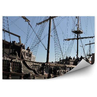 Fototapeta na stenu Pirátska plachetnica gdansk baltické more