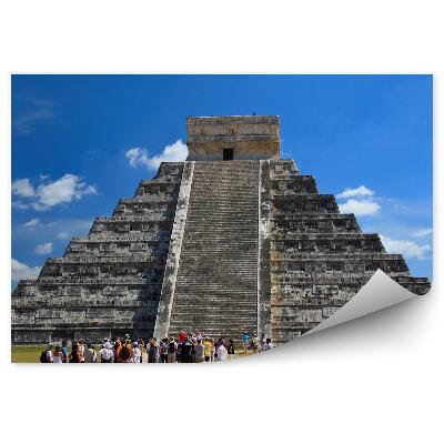 Fototapeta na stenu Chrám Mexiko Turisti Architektúra