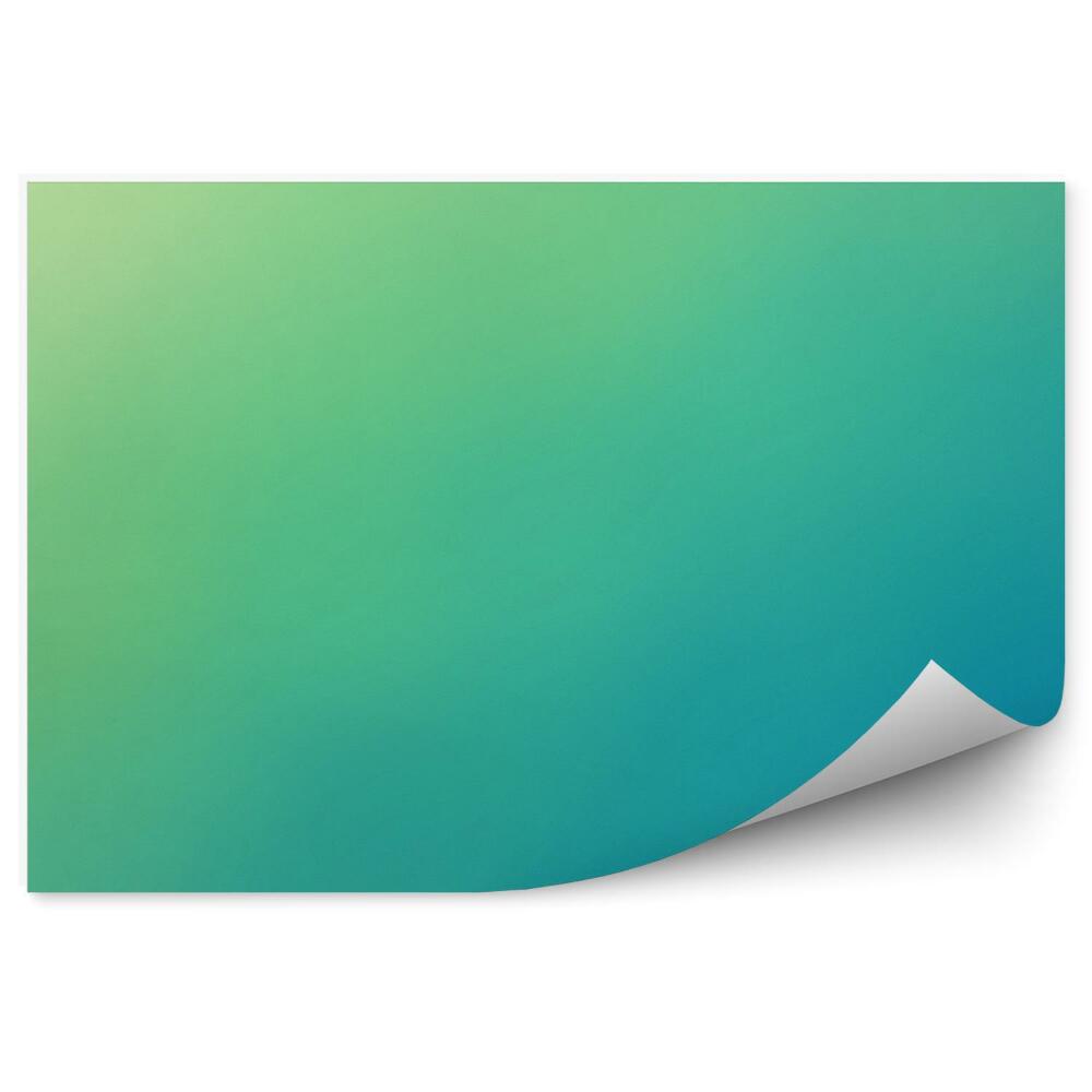 Fototapeta Rozmazaný gradient modrá žltá zelená