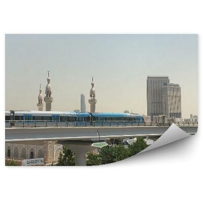 Fototapeta Dubaj Vlak Mesto Doprava Doprava
