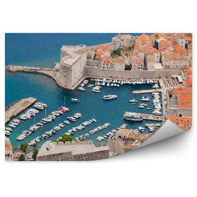 Fototapeta Chorvátsko Mestské Domy Panoráma Lode