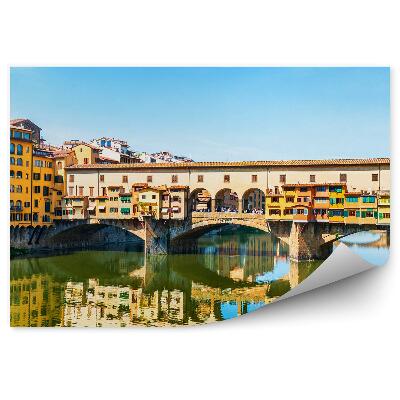 Fototapeta na stenu Most zlatníkov rieka príroda nebo Florencia