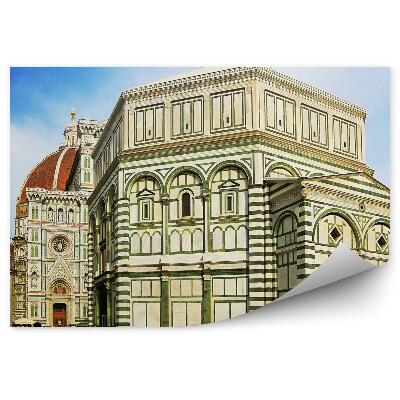 Fototapeta na stenu Krstiteľnica svätého Jána Lisabon ľudia obloha