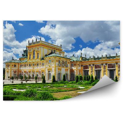 Fototapeta na stenu Stará budova Wilanów príroda mraky obloha