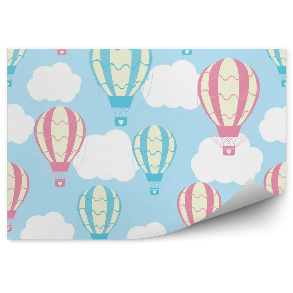 Fototapeta Balóniky na modrom pozadí