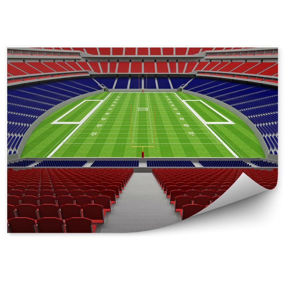 Fototapeta 3D sodobni nogometni stadion