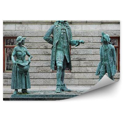 Fototapeta na stenu Pamätník Nórsko Ludwig Holberg Mesto Budova