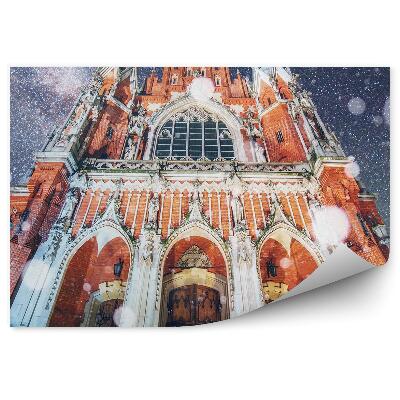 Fototapeta na stenu Kostol Svätého Jozefa Krakov Fantastická Hviezdna Obloha