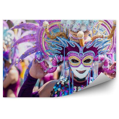 Fototapeta Plesalka na karnevalski paradi