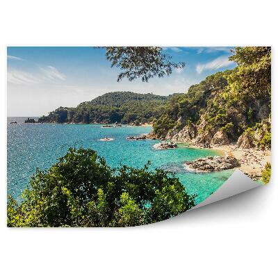 Fototapeta Lloret De Mar Španielsko Pláž Príroda Voda Zeleň