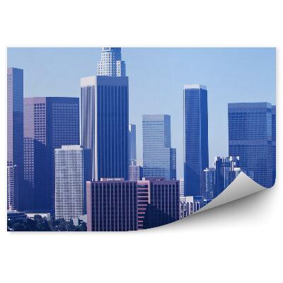 Fototapeta na stenu Los Angeles mrakodrapy stromy