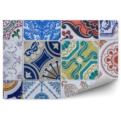 Fototapeta Mozaikové dlaždice farebné vzory