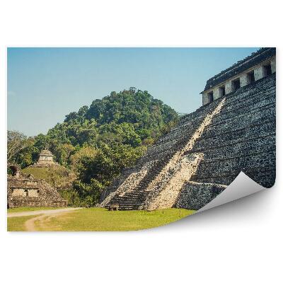 Fototapeta na stenu Historická Budova Maya Mexico