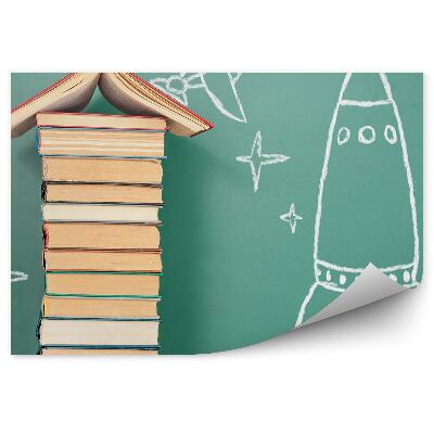 Fototapeta do detskej izby Kniha doskových rakiet