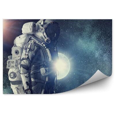 Fototapeta Astronaut Vesmír Mesiac Nebo Hviezdy Planéta Zem