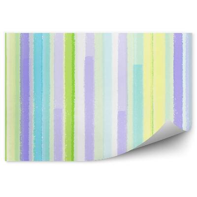 Fototapeta Kriedou maľované pruhy viacfarebné