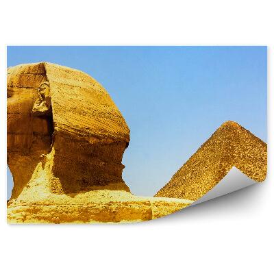 Fototapeta na stenu Detail tváre sfingy