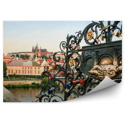 Fototapeta na stenu Láska Karlov Most Visiace Zámky Mesto