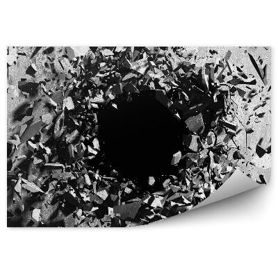 Fototapeta Výbuch betónových črepov